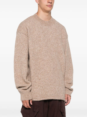 JACQUEMUS Alpaca Wool Blend Crew Neck Jumper