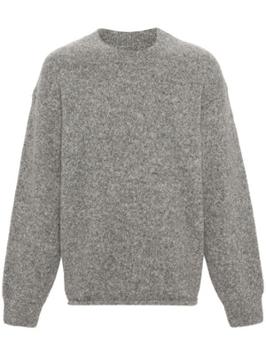 JACQUEMUS Alpaca Wool Blend Crew Neck Jumper