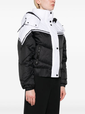 KARL LAGERFELD Color Block Design Down Jacket