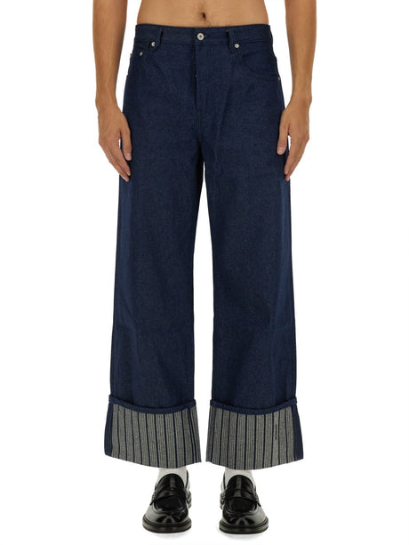 JACQUEMUS Oversized Wide Denim Jeans - Size 30