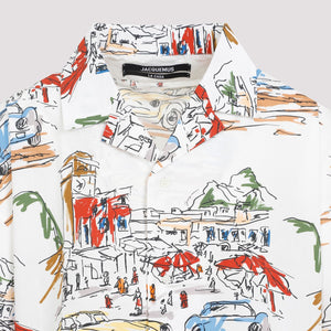 JACQUEMUS Multicolor Cotton Casual Shirt for Men