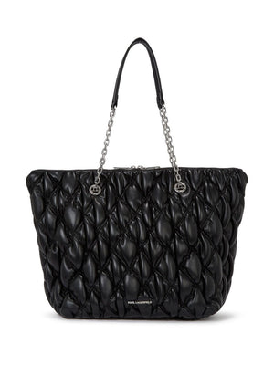 KARL LAGERFELD Chic Black Mini Handbag