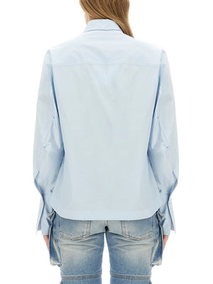 THE ATTICO Diana Oversized Cotton Shirt - Size 40 IT