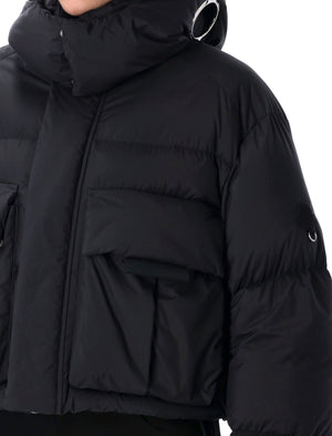 MONCLER GENIUS Women's Mini Hooded Short Down Jacket