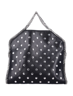 STELLA MCCARTNEY Studded 3 Chains Falabella Handbag - 38cm x 37cm x 9cm