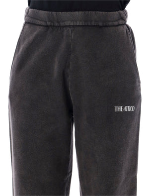 THE ATTICO Chic Black Faded Joggers