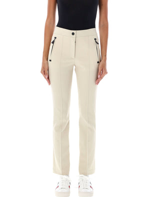 MONCLER GRENOBLE High-Waist Technical Trousers for Women - Size 40