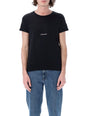 SAINT LAURENT Refined Cotton Logo Tee