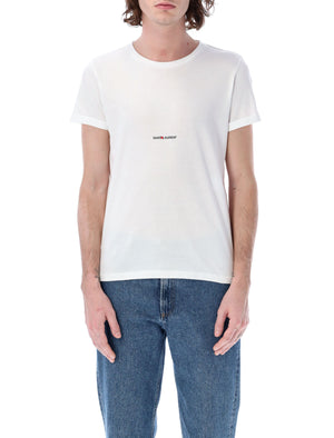 SAINT LAURENT Minimalist Logo Cotton Tee