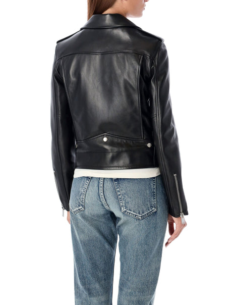 SAINT LAURENT Classic Motor Biker Jacket - Size 38