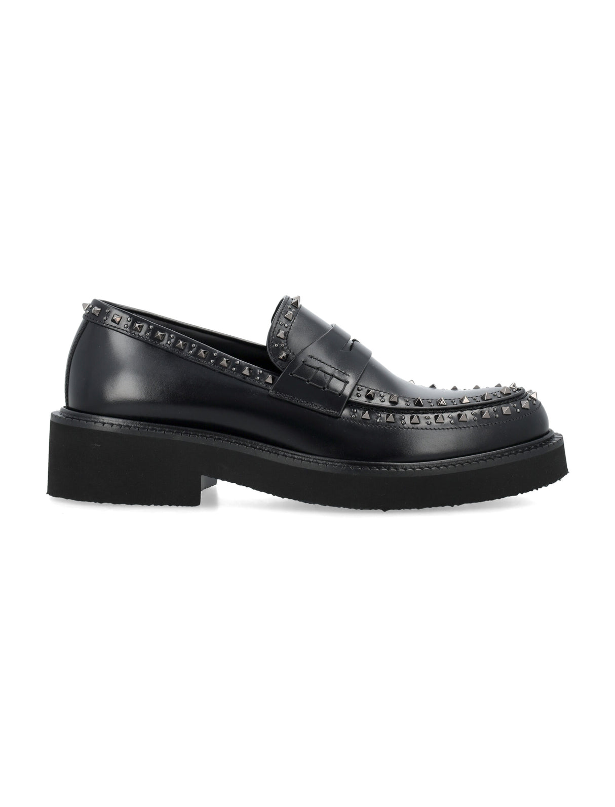 VALENTINO GARAVANI Mini Studs Gentleman Loafers