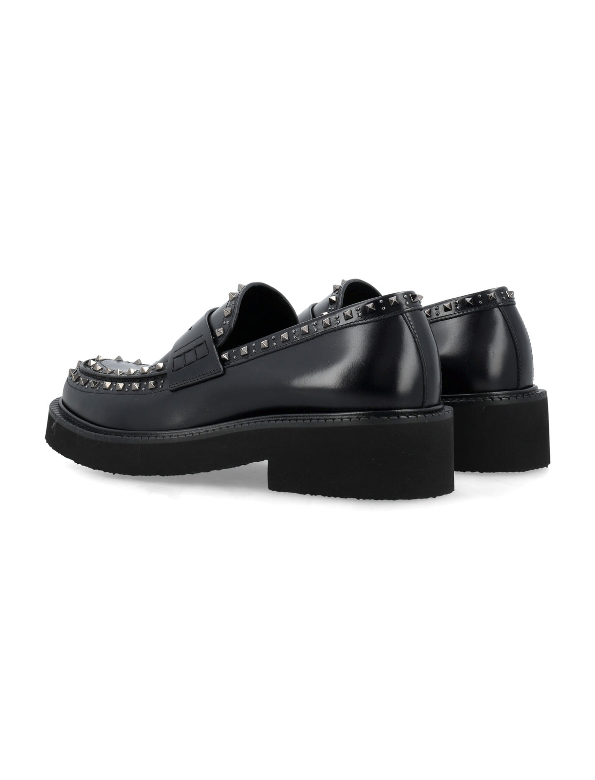 VALENTINO GARAVANI Mini Studs Gentleman Loafers