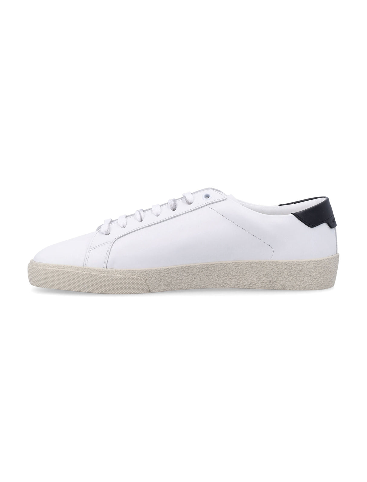 SAINT LAURENT Classic Round Toe Lace-Up Sneakers for Men