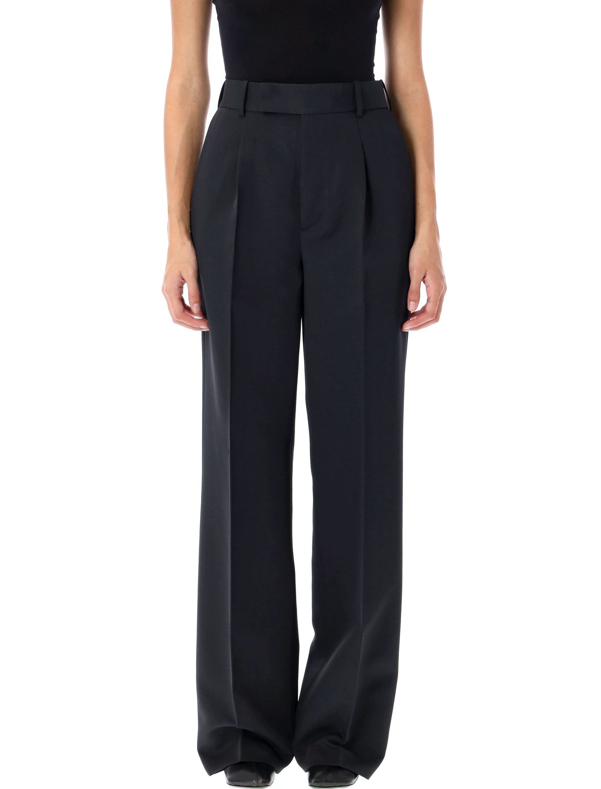 RÓHE Relaxed Pleated Trousers - Women's Size 36