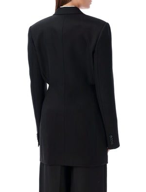 KHAITE Elegant Tailored Blazer with Structured Shoulders