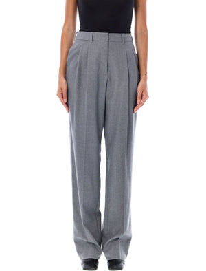 STELLA MCCARTNEY Elegant Mid-Rise Straight-Leg Wool Trousers