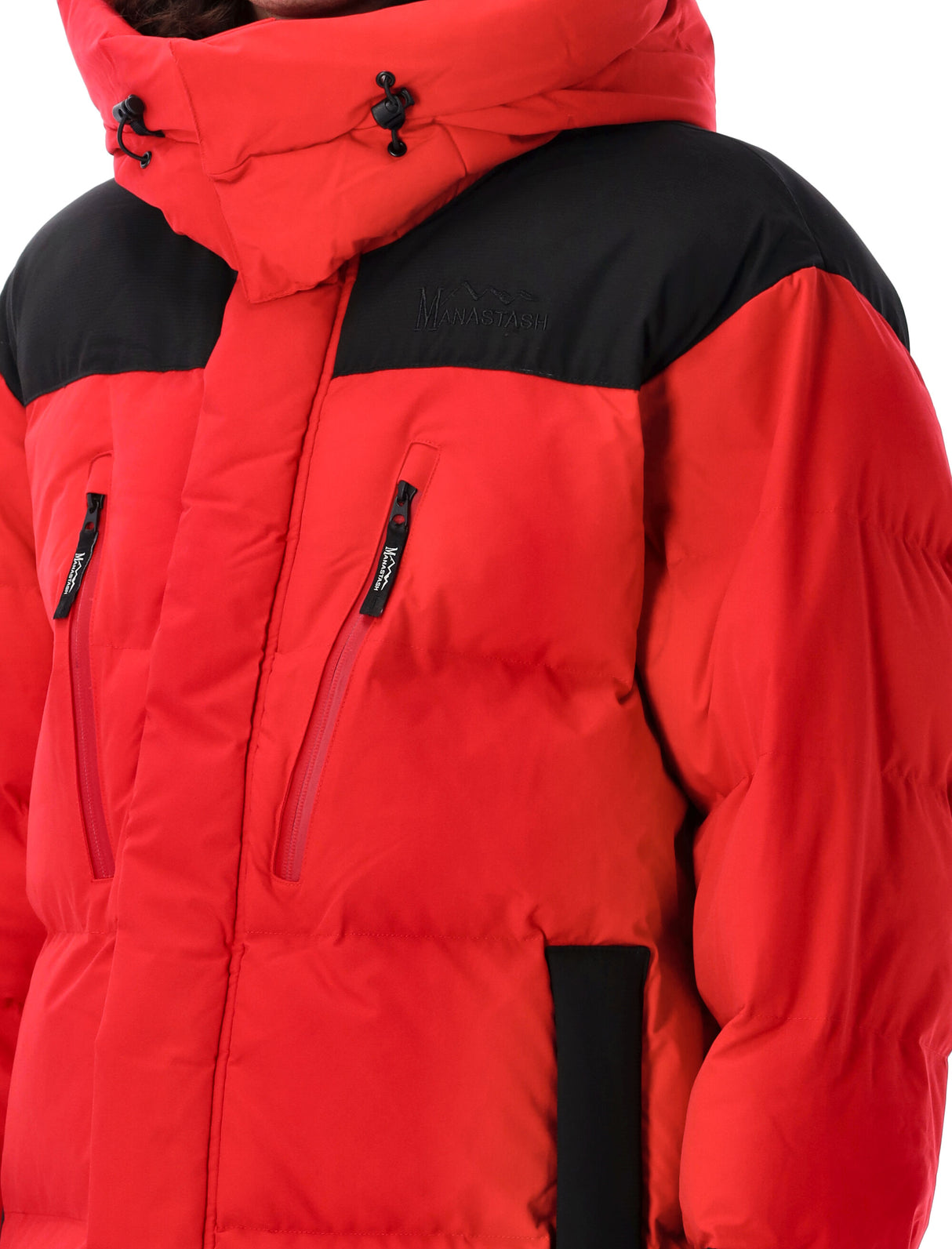 MANASTASH Men's Detachable Hood Puffer Jacket 700 '24