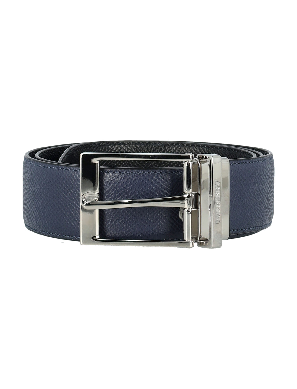 BURBERRY Reversible Polished 35mm Leather Belt