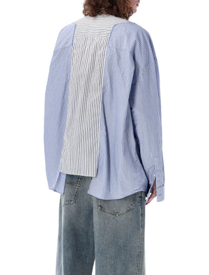 BALENCIAGA Oversized Patched Shirt - Size S