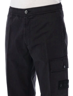 STONE ISLAND Ghost Cargo Pants - Relaxed Fit, Size 32