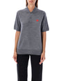 COMME DES GARÇONS PLAY Mini Heart Knit Polo for Men