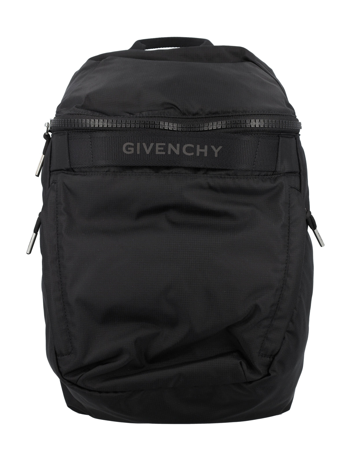 GIVENCHY Sleek Nylon Trekker Backpack - 15" x 9.8" x 4.9"