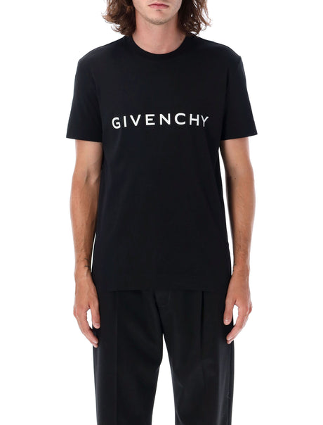 GIVENCHY Essential Logo Print Cotton Tee