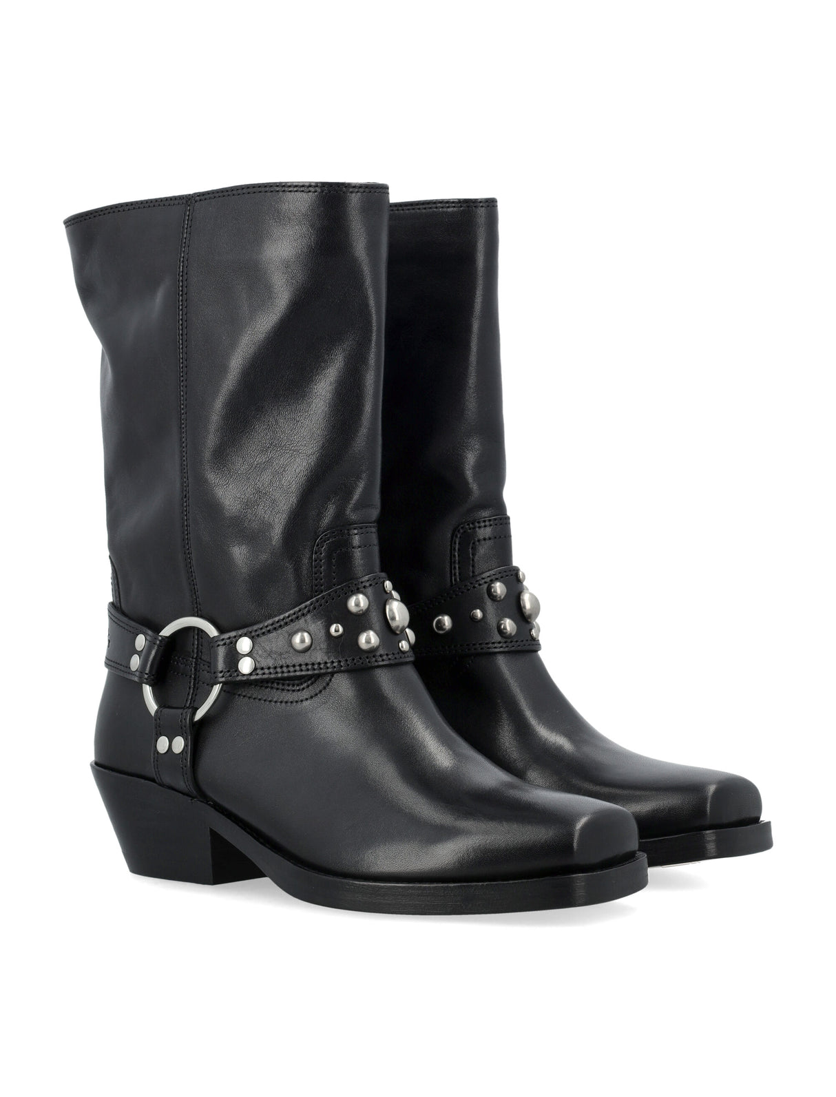 ISABEL MARANT Women's Antya Buckle Boot - Fashion Forward Elegance