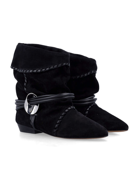 ISABEL MARANT Sellen Low Mini Boots - All-Season Essential