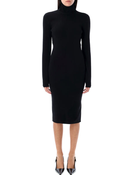 GIVENCHY BACK TIED MIDI DRESS