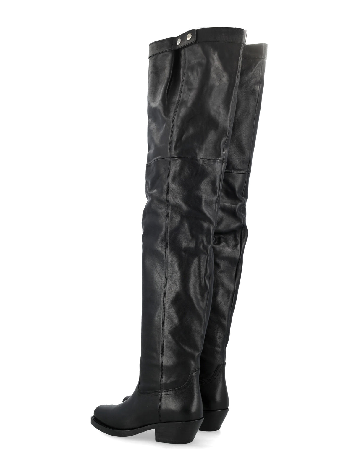 ISABEL MARANT Chic Over-the-Knee Leather Boots