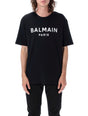 BALMAIN Men's Logo Graphic Cotton T-Shirt