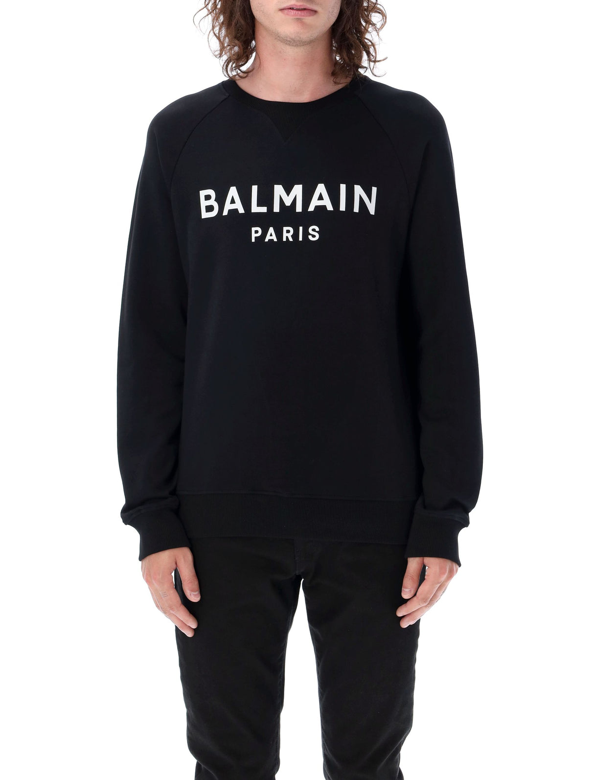 BALMAIN Urban Chic Logo Sweatshirt - Size L