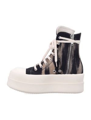 DRKSHDW High Top Double Bumper Sneakers for Women - 7 CM Height