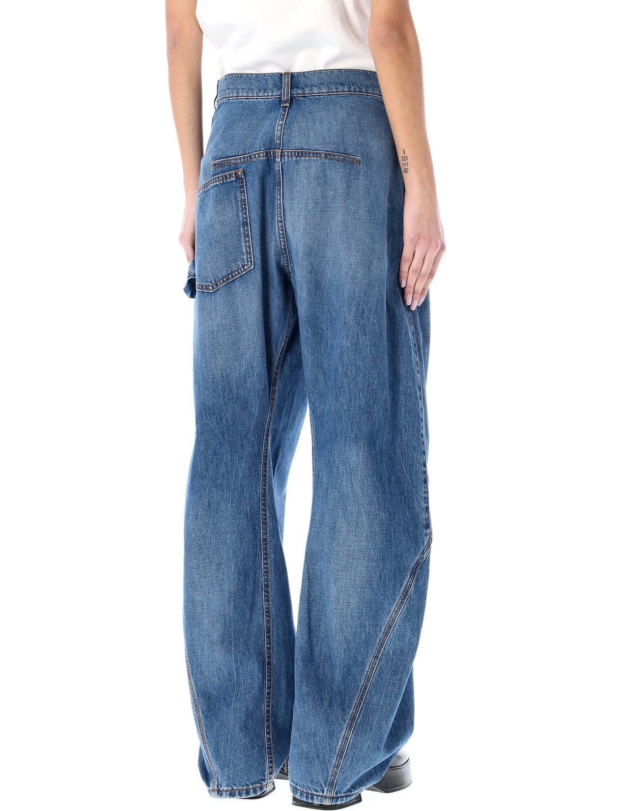 JW ANDERSON Twisted Workwear Denim Jeans