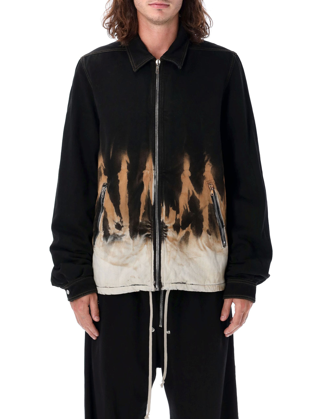 DRKSHDW Oversized Zip Front Jacket - FW24 (Size L)