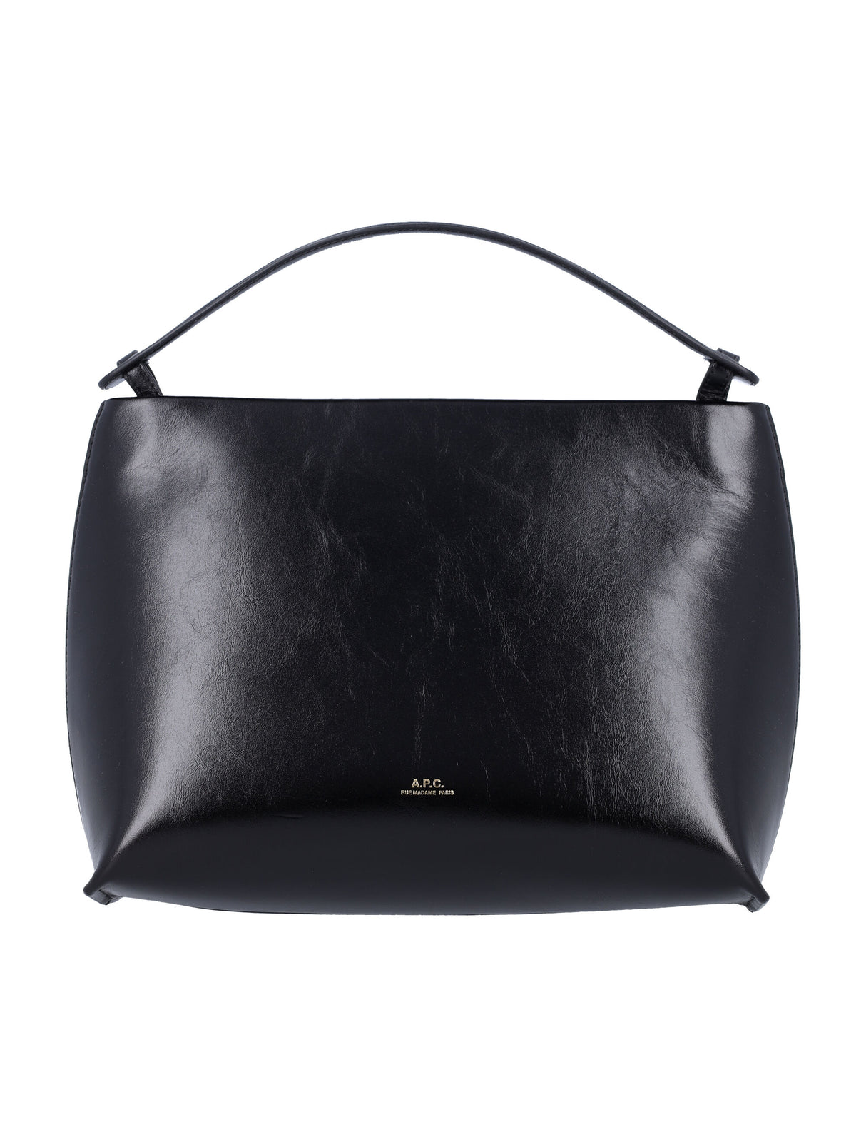 A.P.C. Elegant Minimalist Leather Mini Handbag 19x29x6cm