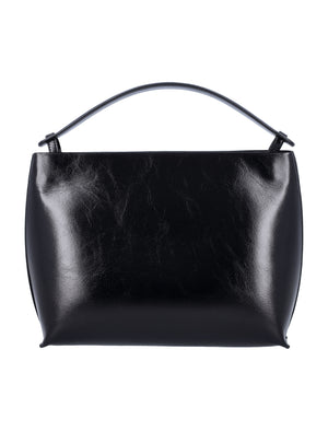 A.P.C. Elegant Minimalist Leather Mini Handbag 19x29x6cm