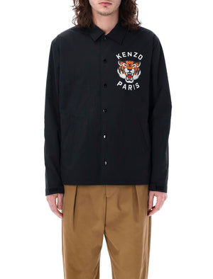 KENZO Men's Lucky Tiger Coach Jacket - Size L