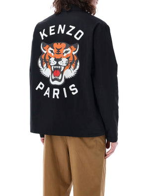 KENZO Men's Lucky Tiger Coach Jacket - Size L