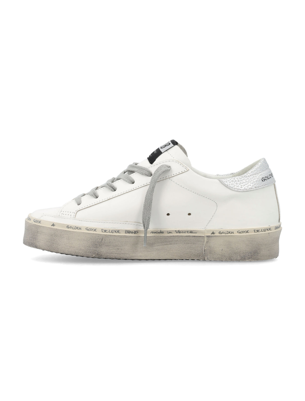 GOLDEN GOOSE Hi Star Classic Metallic Star Sneakers