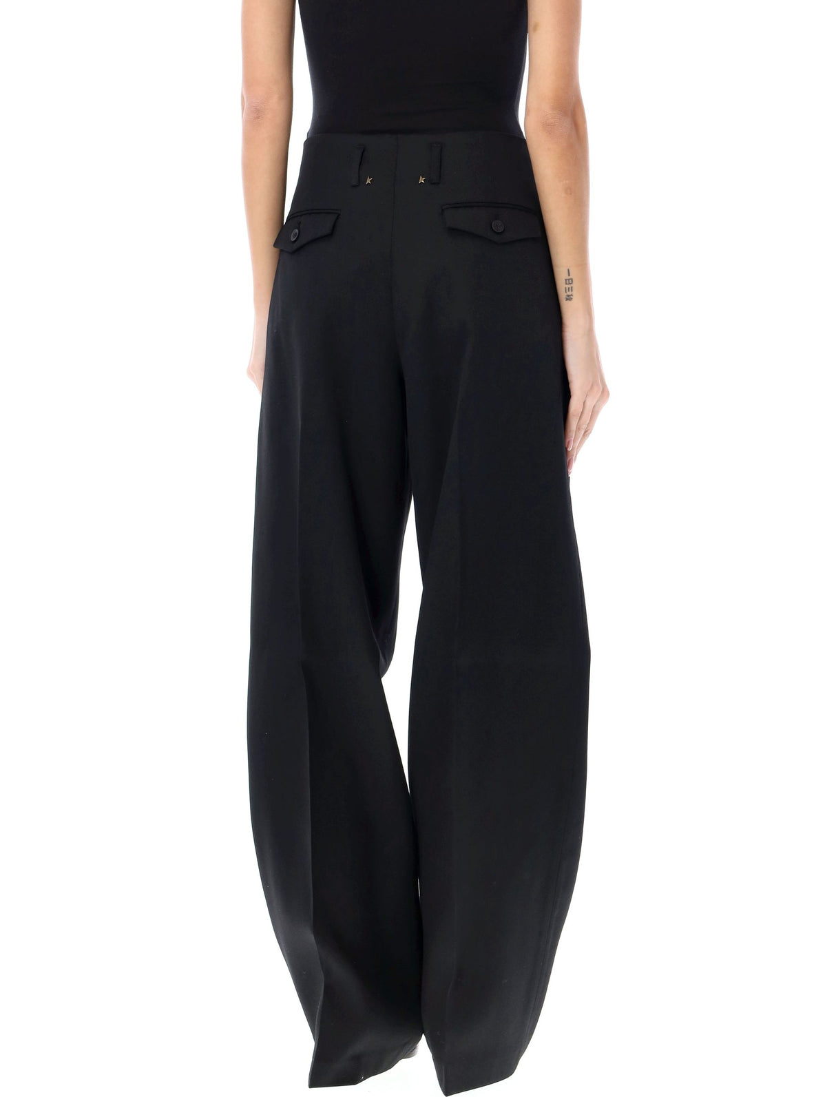 GOLDEN GOOSE Wide Leg Pants for Women - Seasonal Essential