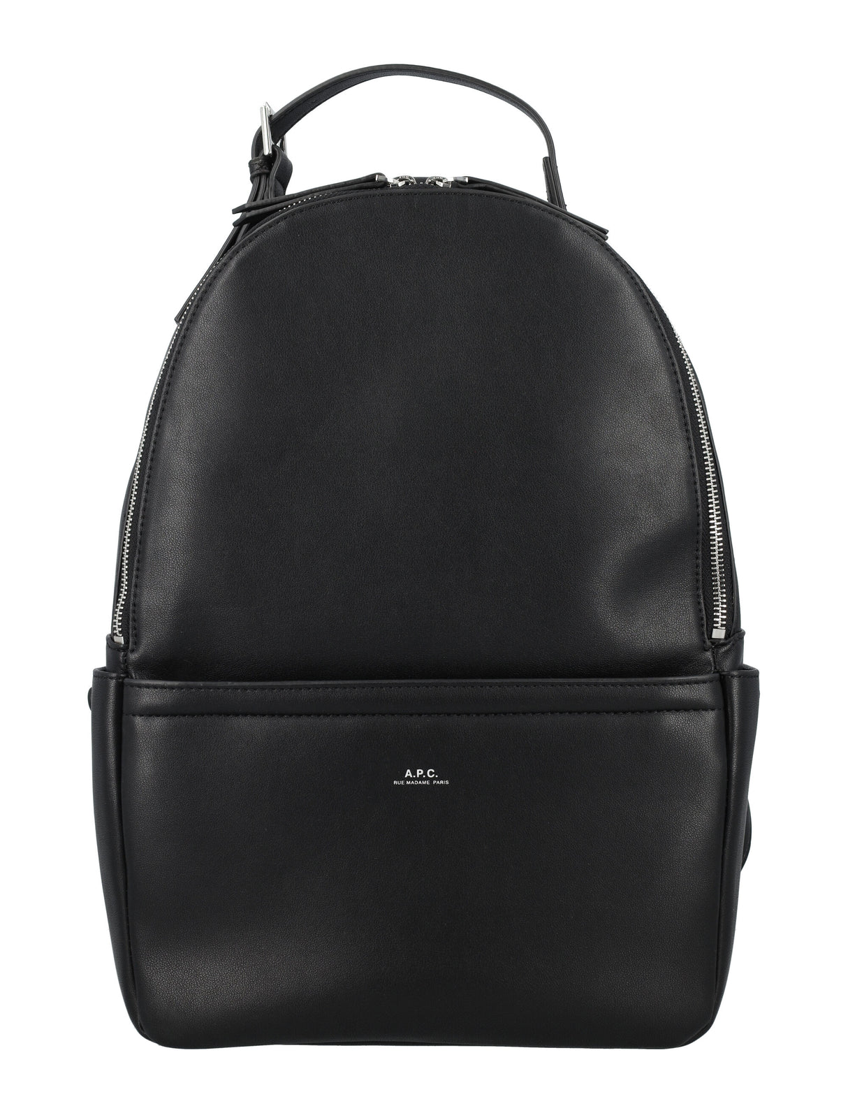 A.P.C. Sleek Urban Leather Backpack - 41x29.5x10 cm