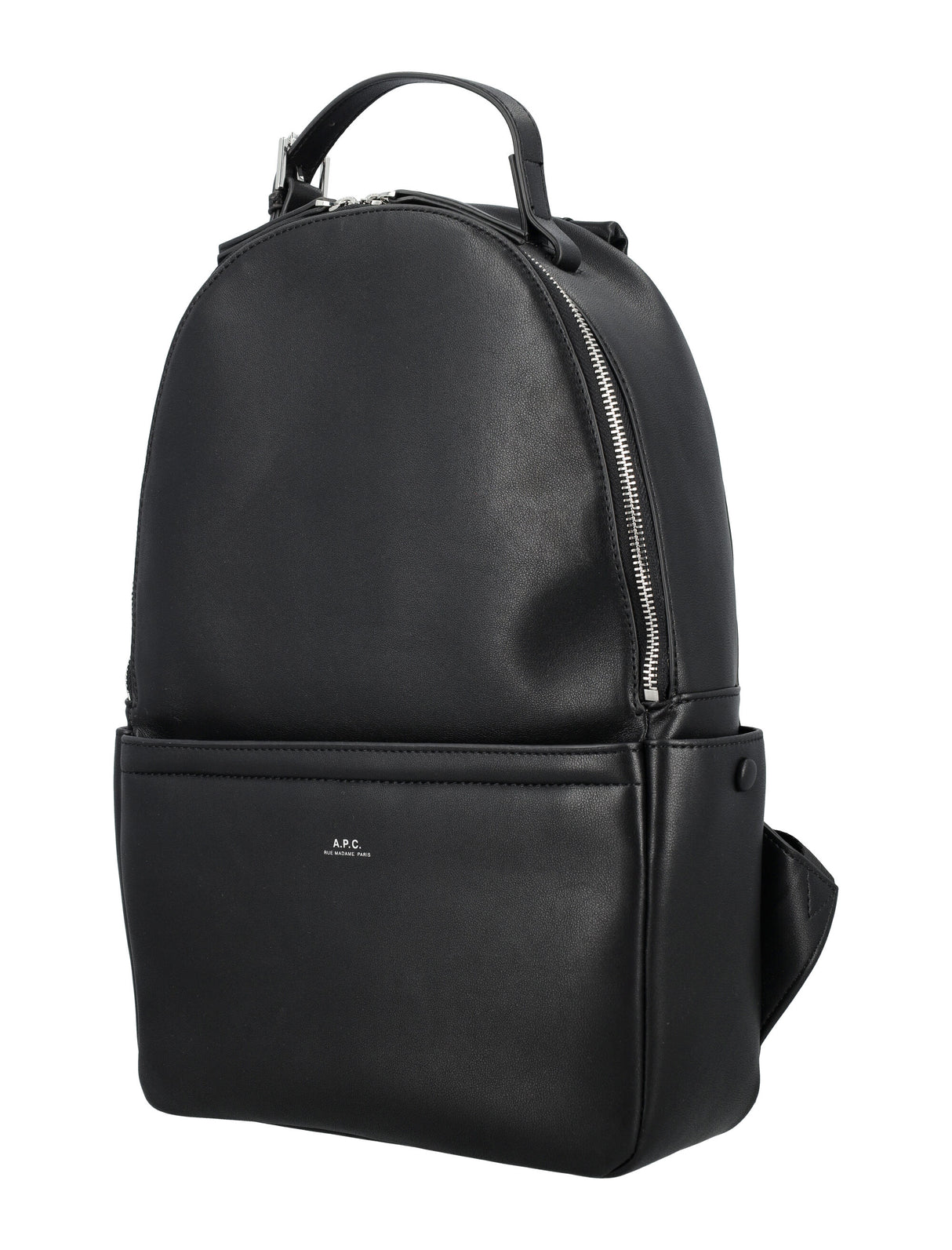 A.P.C. Sleek Urban Leather Backpack - 41x29.5x10 cm