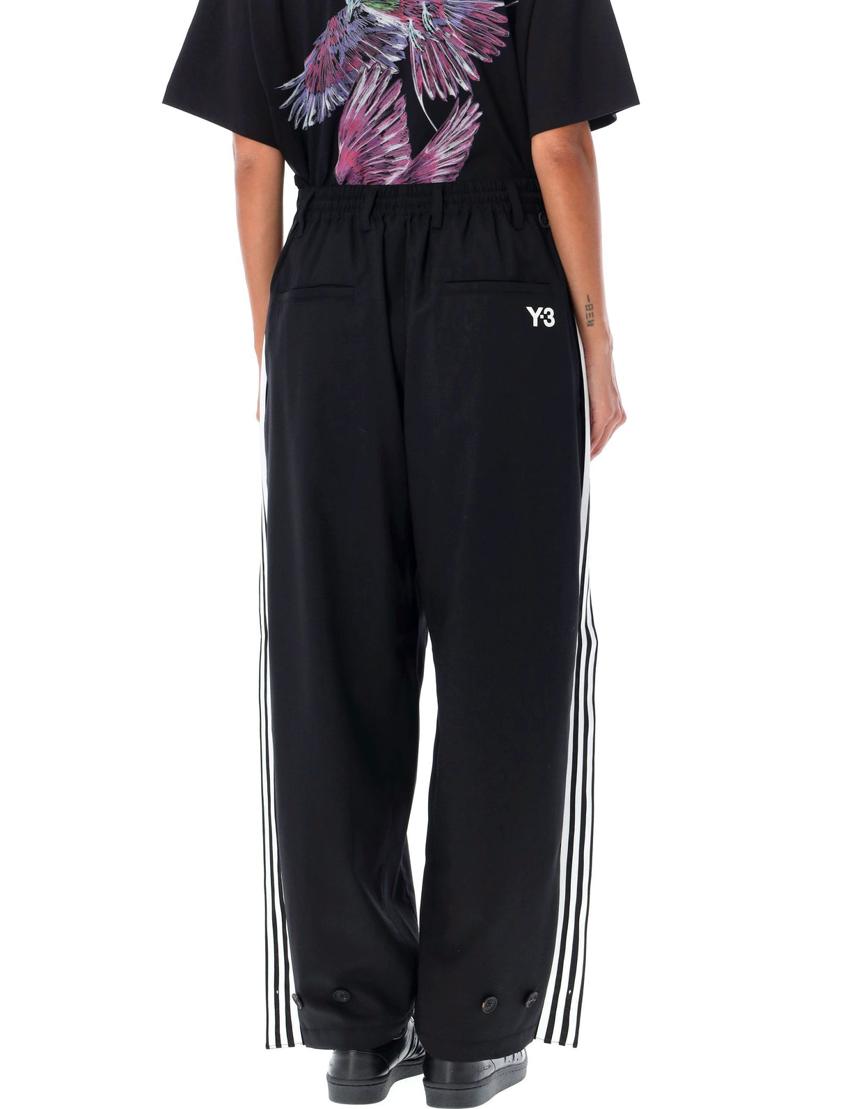 Y-3 Urban Striped Wide-Leg Joggers