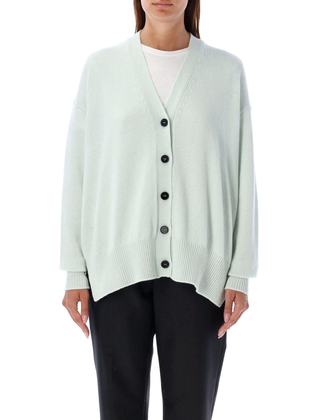 JIL SANDER Luxurious Oversized Cashmere Cardigan