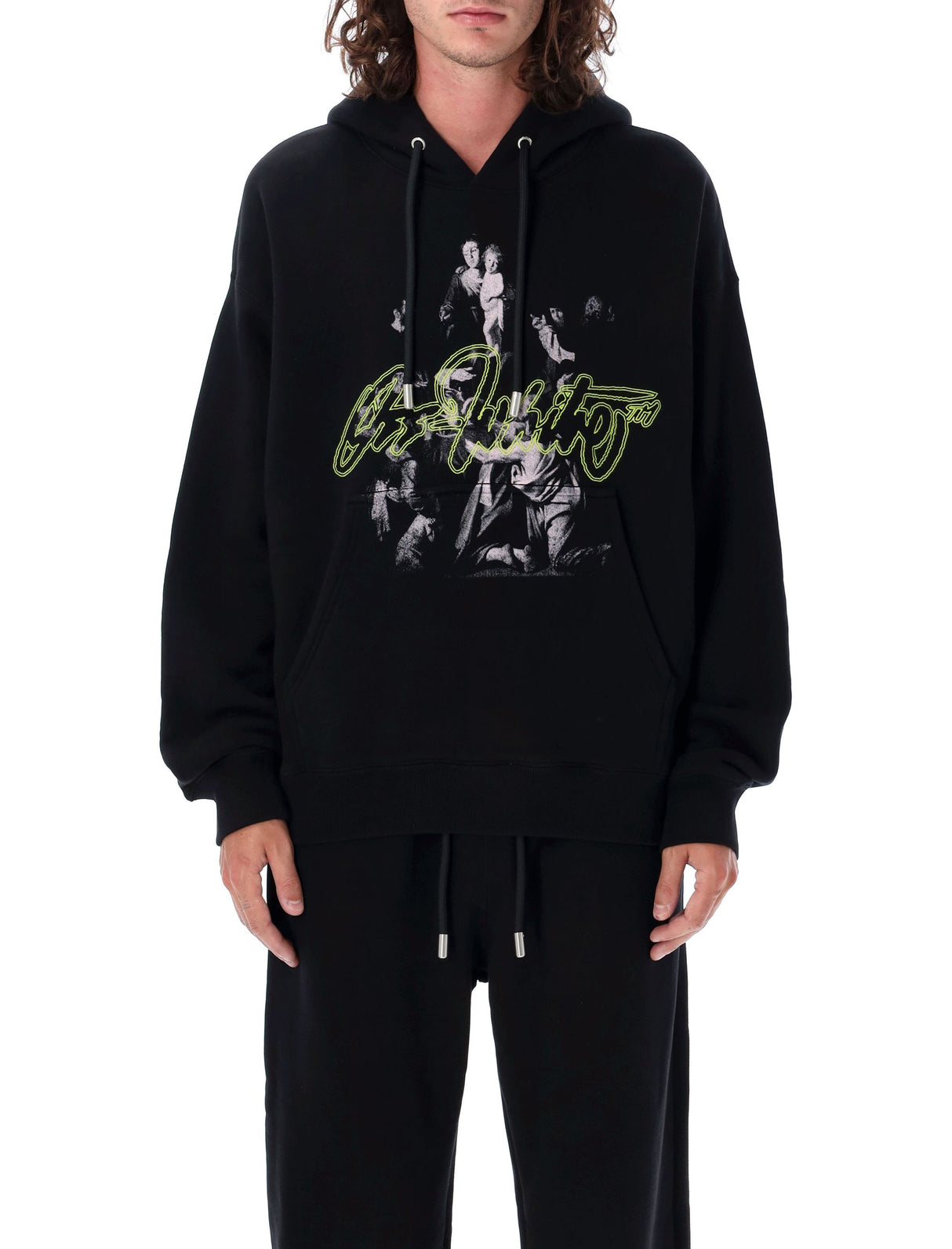 OFF-WHITE Urban Mary Skate Oversized Hoodie