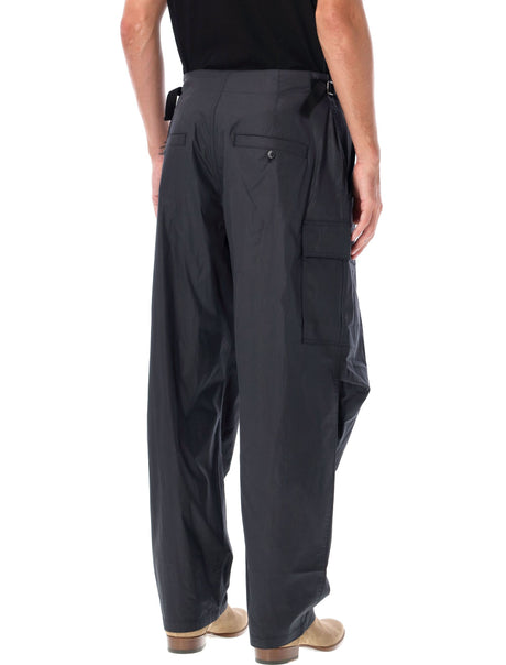 ISABEL MARANT Urban Cargo Wide-Leg Trousers with Adjustable Details