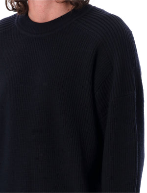 ISABEL MARANT Oversized Ribbed Knit Sweater - Size L