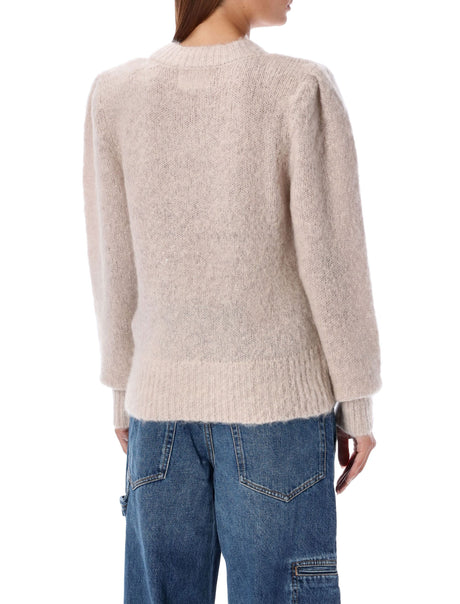 ISABEL MARANT ETOILE Oversized Wool-Blend Crewneck Sweater - Size 36